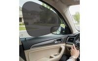 Electrostatic Sunshade Film Glare-Reducing Static Cling Car Window Shade Car Window Sunshade No Adhesive Repositionable