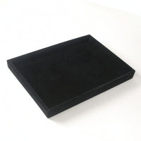 Rectangular Velvet Jewelry Tray Shallow Jewelry Organizer Tray Open-Top Soft for Drawer, Dresser, Vanity