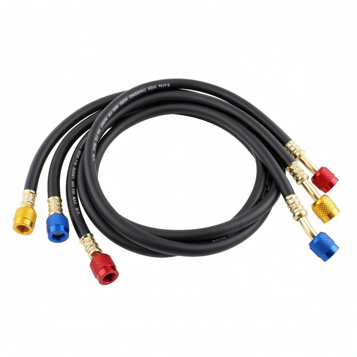 Charging Hose Wide Compatibility Refrigeration Charging Hose Secure for Auto Mechanics