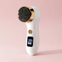 Electric Foot File Washable Rechargeable Callus Remover 2 Speeds for Home