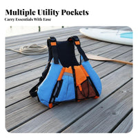 Grown-up Flotation Vest Breathable Paddleboard Safety Vest Grown-up Aquatic Jacket Quick Drying Waterproof Material for Kayakers