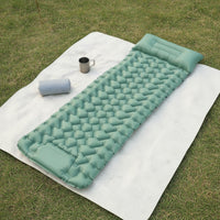 Air Mattress with Built-in Foot Pump Portable Camping Air Mattress Easy to Store Inflatable Sleeping Pad for Backpackers, Tent, Backpacking