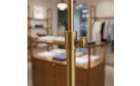Crossbar Handbag Stand Rust-Resistant Crossbar Purse Display Stand Non-Slip Base Stainless Steel Bag Holder for Retail Store, Boutique