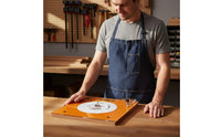 Sound Hole Rosette Tool Easy to Use Rosette Making Fixture Adjustable Soundhole Routing Jig for Luthiers, Workshop