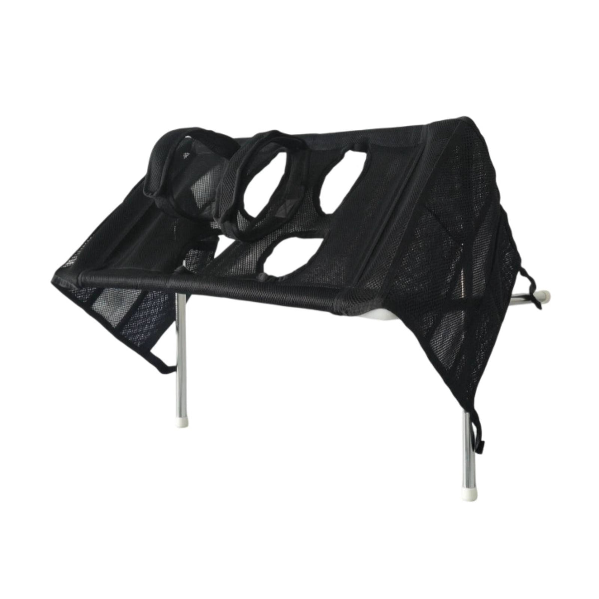 Collapsible Pet Grooming Table with Mesh Top Lightweight Furniture for Dog Groomers