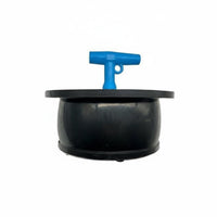 Scupper Plug Stainless Steel Construction T-Handle Expansion Plug Mechanical Drain Close Sturdy Duty Rubber Pipe Close Er