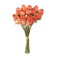 18-Head Floral Arrangement Home Decor Flowers Resistant
