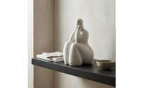 Desk Ornament Rustic Simplicity Abstract Figurine Rounded Forms Abstract Bookend