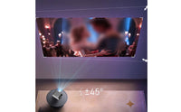 Compact Display Device with Stand Lightweight Portable Display Device for Movie Nights, Home Theater, Dorm Room