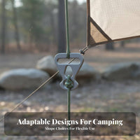 Self-Locking Canopy Pole Fixing Plate Triangular Design Tent Accessory Easy to Install Tarp Connector Long-Lasting for Campers, Backpackers, Anglers, Outdoors, Hiking, Picnics, Fishing Trips