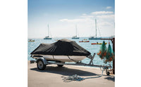 V-Shaped Boat Cover Easy to Install Waterproof Personal Watercraft Cover Foldable Marine Gear for Outdoor