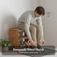 Multi-Functional three-level Shoe Changing Stool Multifunctional three-level Entryway Seat Space-Saving Storage Bench Sturdy Construction for homeowners, Families, Apartment Dwellers, Hallway, Bedroom, Living Room, Closet