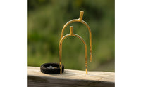 Polished Stainless Steel Spur with Strap Compact Equestrian Spur with Strap for Riders, Equestrians