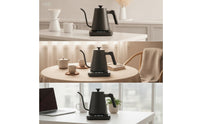 Electric Gooseneck Kettle 1200W Gooseneck Electric Kettle Digital Appliance for Office