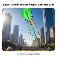 Sea Creature Kite Easy to Fly Frameless Sea Creature Kite No Assembly Required