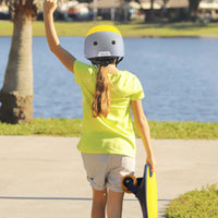 Shock Resistant Kids Bike Helmet Breathable Vents Children's Bike Helmet Gift Choice for Skateboarding