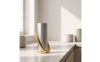 Condiment Jar with Lid Small Cylindrical Seasoning Container Modern for Dining Table