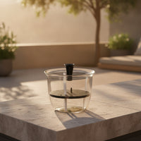 Transparent Self-Watering Plant Pot Plastic Plant Pot with Self-Watering Structure Indoor Flower Planters Lightweight for Gardeners, Windowsill, Desk