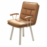 Ergonomic spine supportrest Upholstered rotating Chair Padded Seat and spine support Upholstered Wood Task Chair glidingRolling Casters Armchair century-1900scentury-1900svintage-inspired modern Design for Adults, Professionals