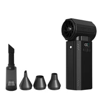 Handheld Turbo Fan Fast Charging Rechargeable Turbo Fan Cordless Air Duster LED Light Compact Blower Blower 20000 mAh
