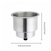 Stainless Steel Cup Holder Stable Marine Accessory for Yacht