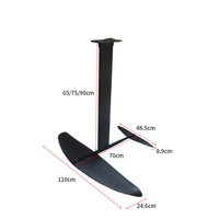 Hydrofoil Assembly Front Wing Water Hydrofoil Rear Stabilizer Surfboard Foil