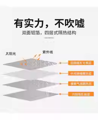 汽车遮阳挡汽车遮阳帘车内前挡风玻璃窗防晒隔热遮阳板夏季太阳挡