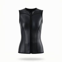 Wetsuit Vest with Zipper Sleeveless Zippered Wetsuit Vest Front Zip Apparel for Divers, Swimmers, Diving, Swimming