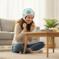 Soccer Ball Hat Soft Head Cover Eye-Catching for Cosplayers