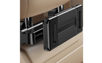 Swivel Joints Rear-Seat Tablet Holder Clamp Grip Rear-Seat Phone Holder Adjustable Car Phone Mount Sturdy
