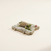 Buoyant Raft with Turtle Resin Buoyant Turtle Ornament Decorative Pond Decoration for Water Features
