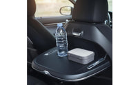 Foldable Car Tray with Cup Holder Portable Car Back Seat Tray Table Slim for Road Trippers