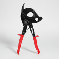 Labor Saving Ratcheting Cable Cutter High Leverage Heavy-Duty Wire Cutter Easy to Use Industrial Wire Cutting Tool Non-Slip Grip for Technicians