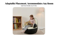 Creature Shape Penguin-Shaped Sofa High-Density Foam children's Furniture Rounded Edges Child s' Seating Thick Cushion for Toddlers, Parents, Reading Corner, Playroom, Kindergarten, Living Room