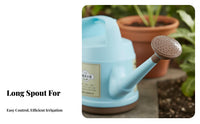 Long Spout Watering Can Large Capacity Watering Can with Sprinkler Head Sturdy Handheld Plant Sprinkler for Gardeners, Homeowners, Home, Yard, Patio