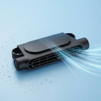Fan Compact Backseat Fan Corded for Ride-Hailing Drivers, Families
