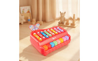 Toddler Piano Xylophone Musical Baby Piano Xylophone Percussion Instrument Interactive Educational for Toddlers, Playroom