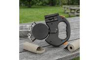 Dual Retractable Dog Leash Tangletangle-Resistant Retractable Dog Leash with Dual Lines One-Handed Comfort Grip for Daily Walks