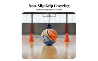 Low Noise Silent Basketball Realistic Feel Quiet Dribble Basketball High Rebound for Children 7+, Beginners, Indoors, Apartment, Dorm Room