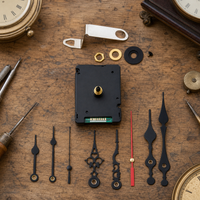 DCF Radio Controlled Clock Movement with Automatic Time Synchronization and Hands