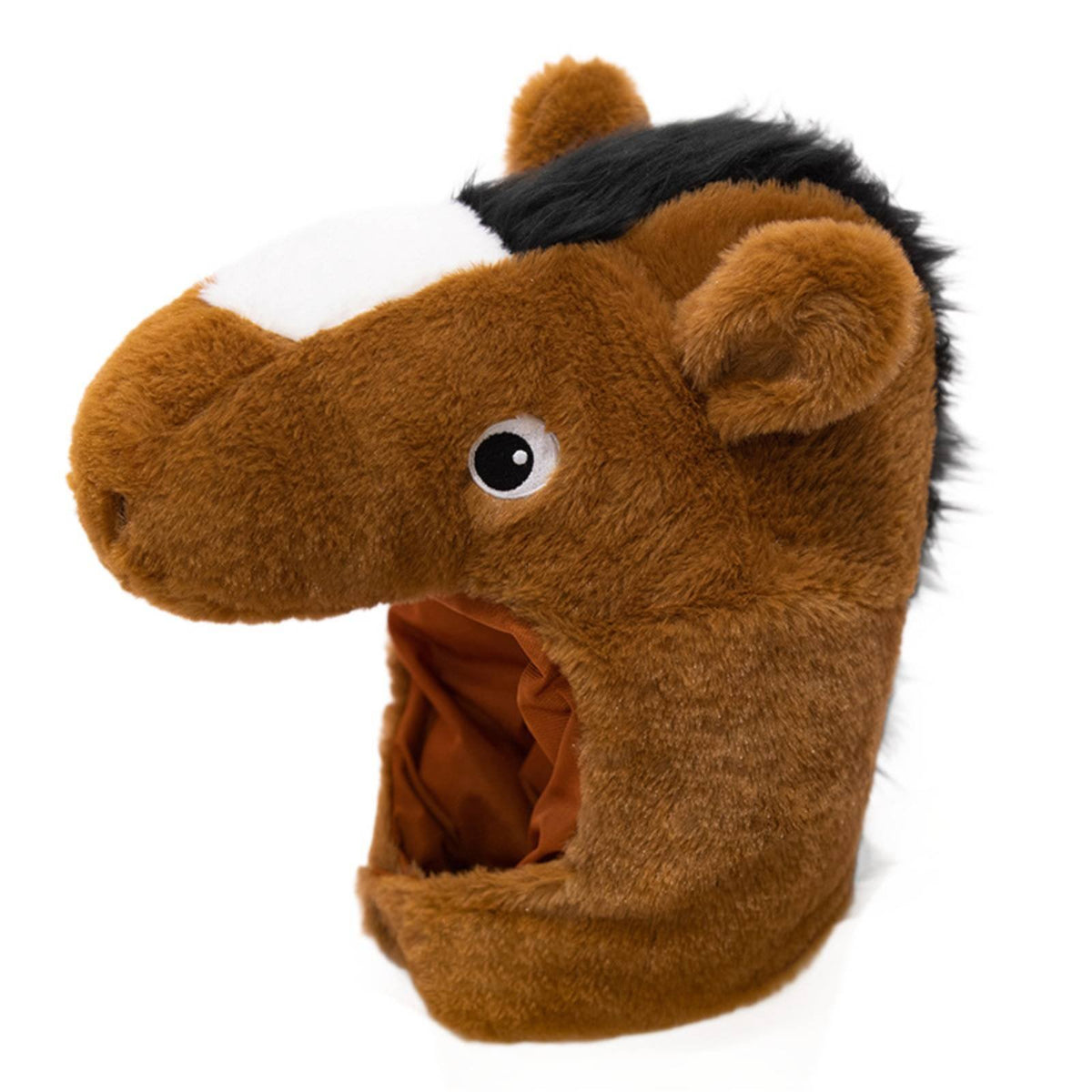 Soft Horse Head Hat Photo Prop   Warm and Thick Animal Costume Headpiece for Adults, Teens, Photoshoots, Parties, Halloween