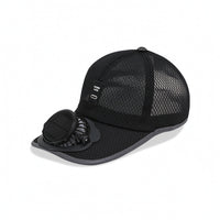 Solar Fan Hat UPF50plus Rechargeable Fan Cap Cooling Baseball Cap Breathable for Gardeners, Yard Work, Fishing