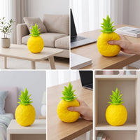 Squeezable Pineapple Squishy Soft Pineapple Stress Ball Tactile Slow-Rebound Toy Textured for Workspace