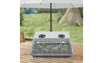 Good Drainage 40 Cell Seedling Tray with Dome Reusable Mini Greenhouse Starter Kit Long-Lasting Plastic Gardening Supplies for Gardeners