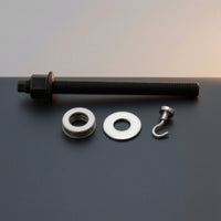 Harmonic Balancer Installation Tool with Thrust Bearing Long Reach Harmonic Balancer Installation Tool with Adapters Solid Steel for Mechanics