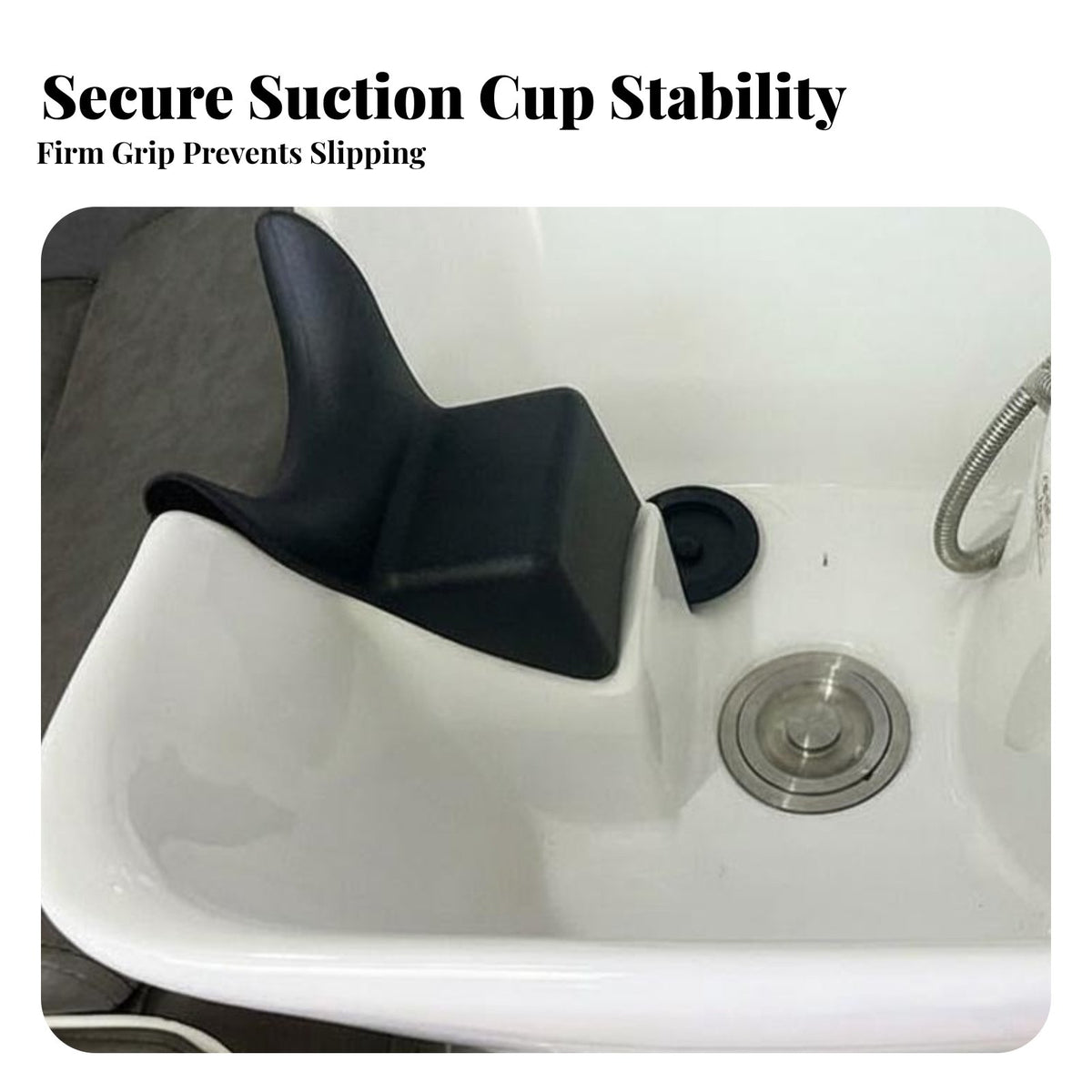 Waterproof Shampoo Bowl Neck Rest Long-Lasting Salon Sink Headrest Pillow Easy to Clean for Barbers, Beauticians, Barbershop, Beauty Parlor