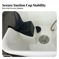 Waterproof Shampoo Bowl Neck Rest Long-Lasting Salon Sink Headrest Pillow Easy to Clean for Barbers, Beauticians, Barbershop, Beauty Parlor