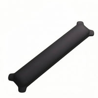 Silicone-Filled Keyboard Wrist Rest Rounded Profile Padded Hand Rest Raised Ends Computer Accessory Soft-Feel