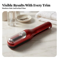 Beauty Tool Trim Ends Only Portable Split-End Hair Trimmer Glossy Finish Split End Trimmer Transparent Cap