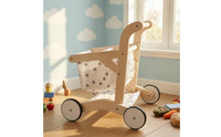 Pretend Play Shopping Cart Sturdy Children's Shopping Cart Toy Lightweight Kids Plaything